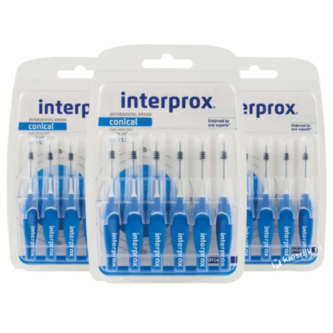 Interprox Premium Conical Ragers Blauw 1,7mm