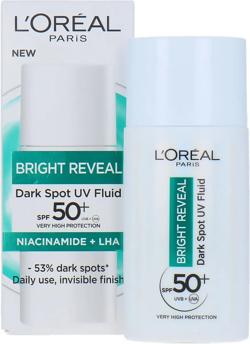 L'Oréal Paris Bright Reveal UV Fluid SPF 50+ 50ml