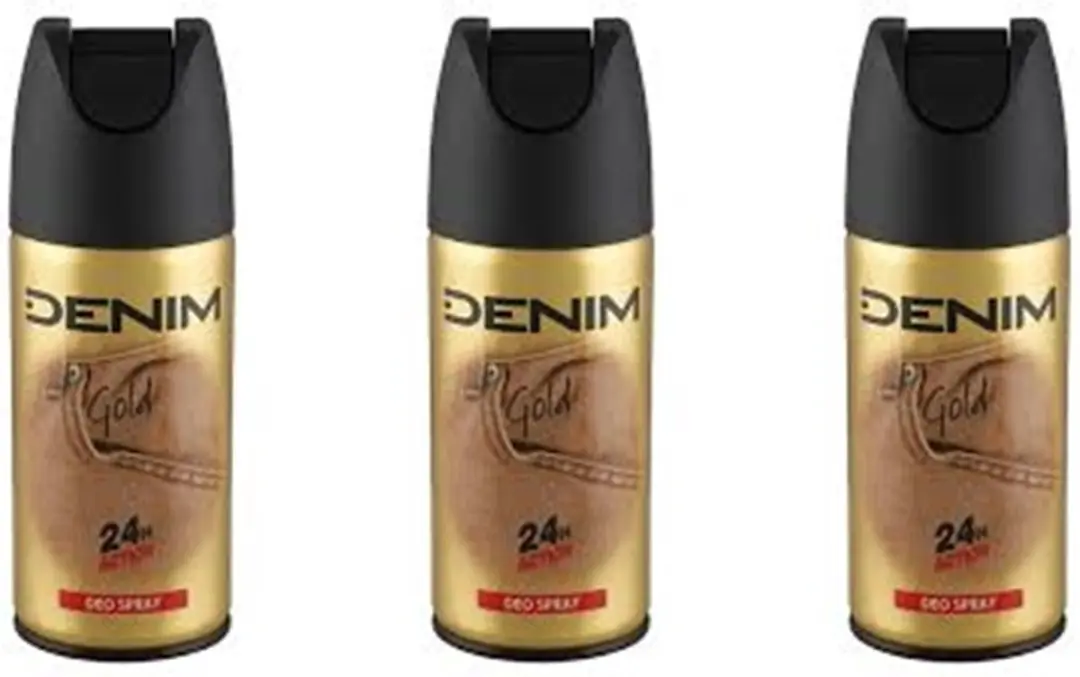 Denim Deo Spray Gold