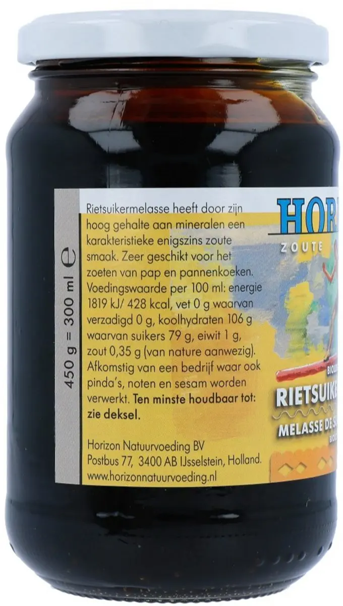 Horizon Rietsuikermelasse 6x450g