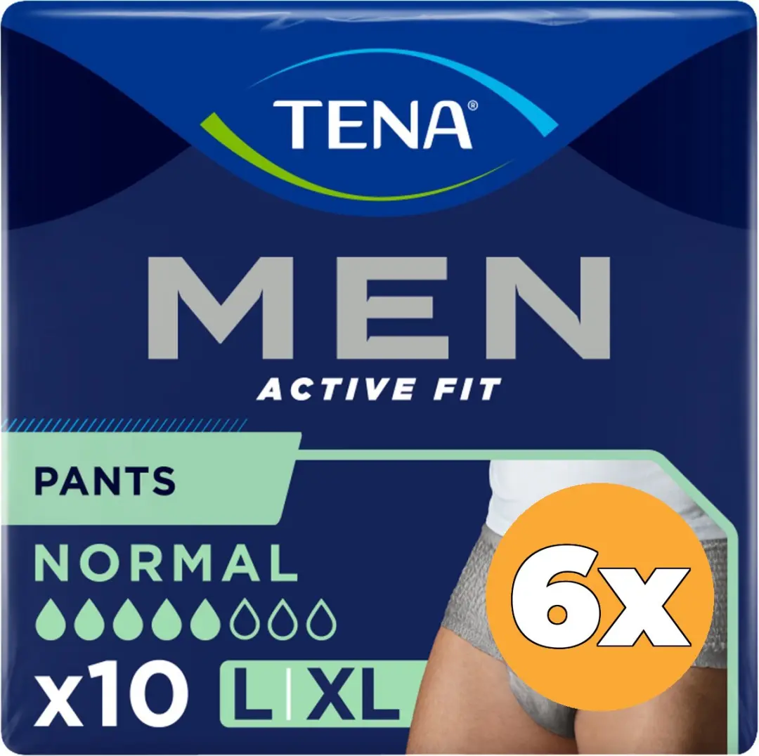 TENA Men Active Fit Pants L/XL - 40 Stuks
