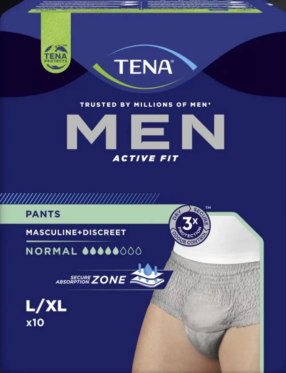 TENA Men Active Fit Pants L/XL - 40 Stuks