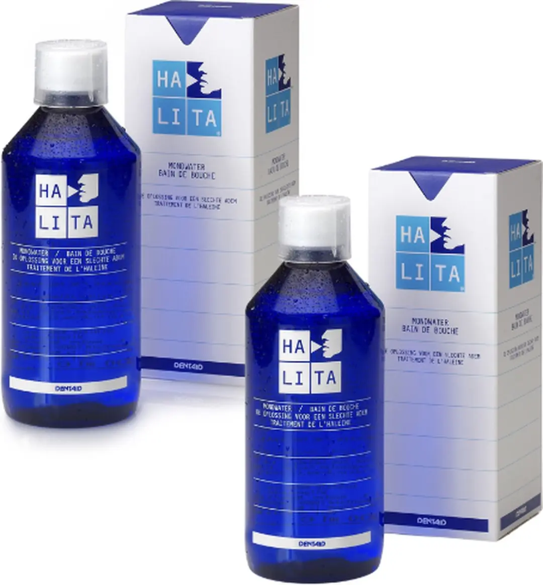 Halita Mondwater 2x500ml