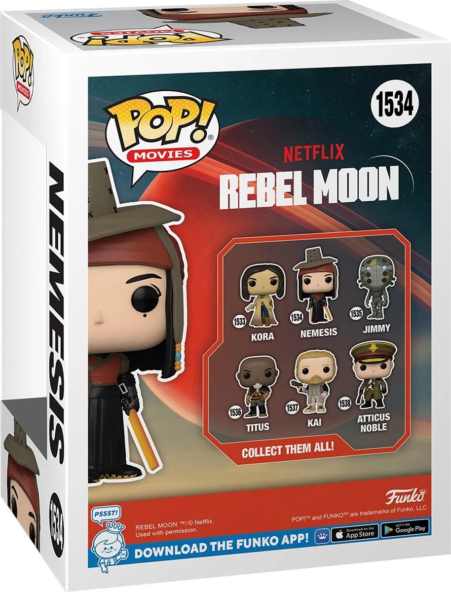 Funko Pop Movies Rebel Moon Nemesis #1534 - Krijger met zwaarden - Multi