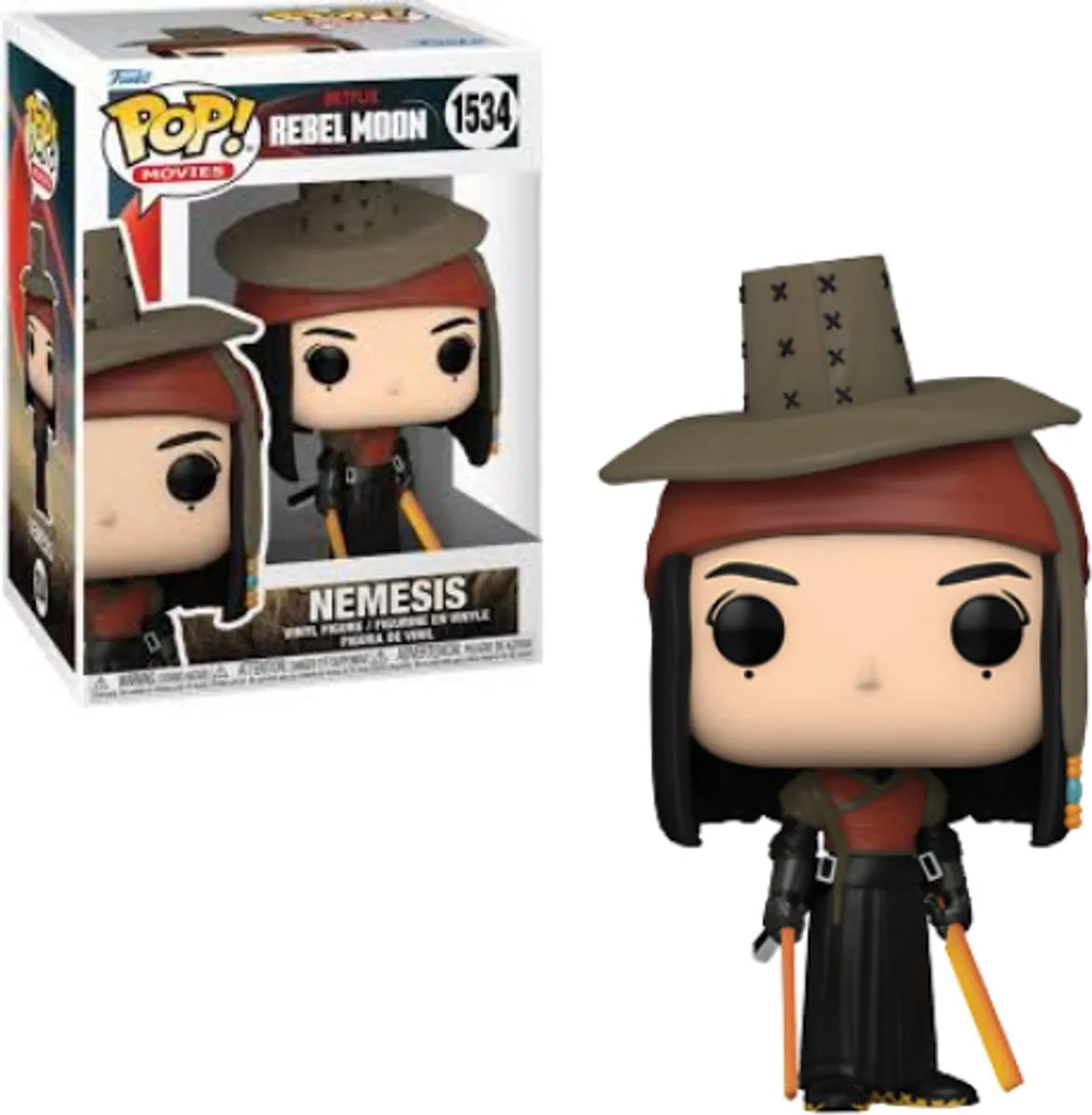 Funko Pop Movies Rebel Moon Nemesis #1534 - Krijger met zwaarden - Multi