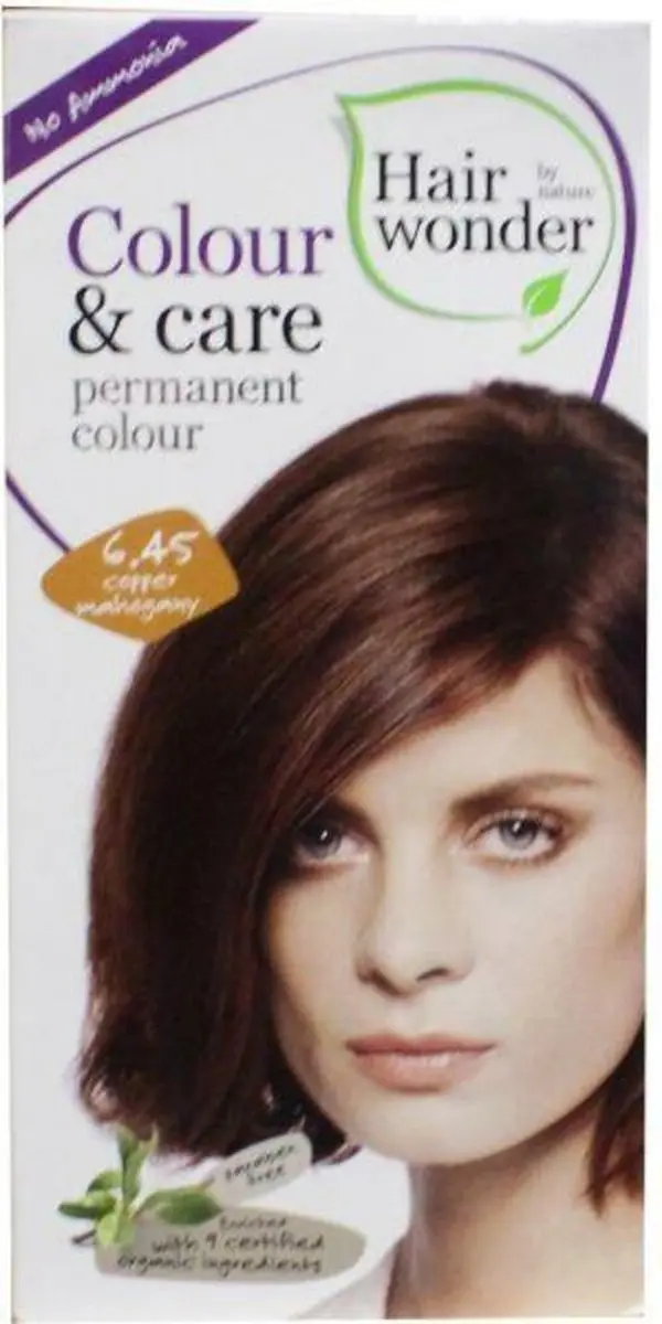 Hairwonder Colour Care 6.45 Copper Mahogany Haarkleuring 100ml - afbeelding 6 van 6