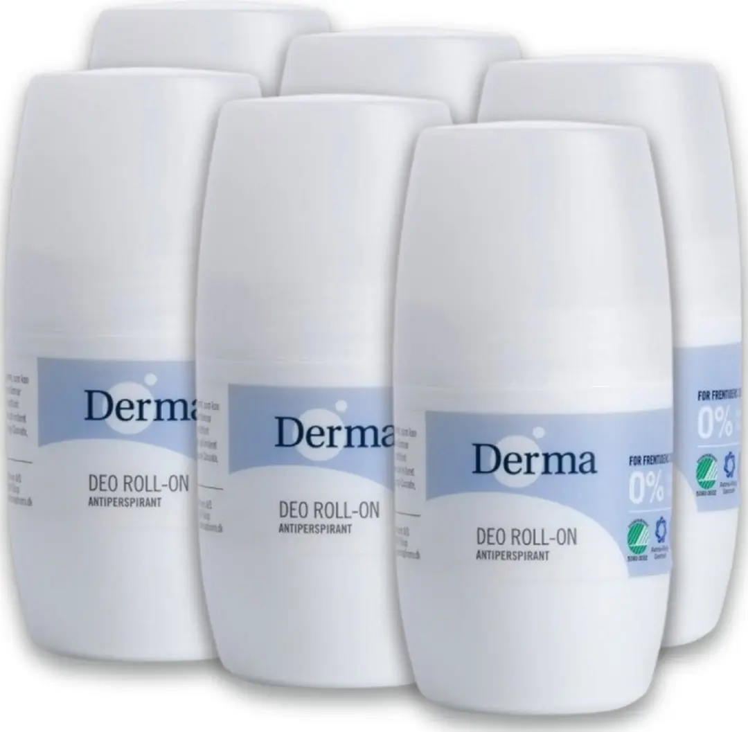 Derma Family Deodorant Roll-on Parfumvrij 300ml - 6 Stuks