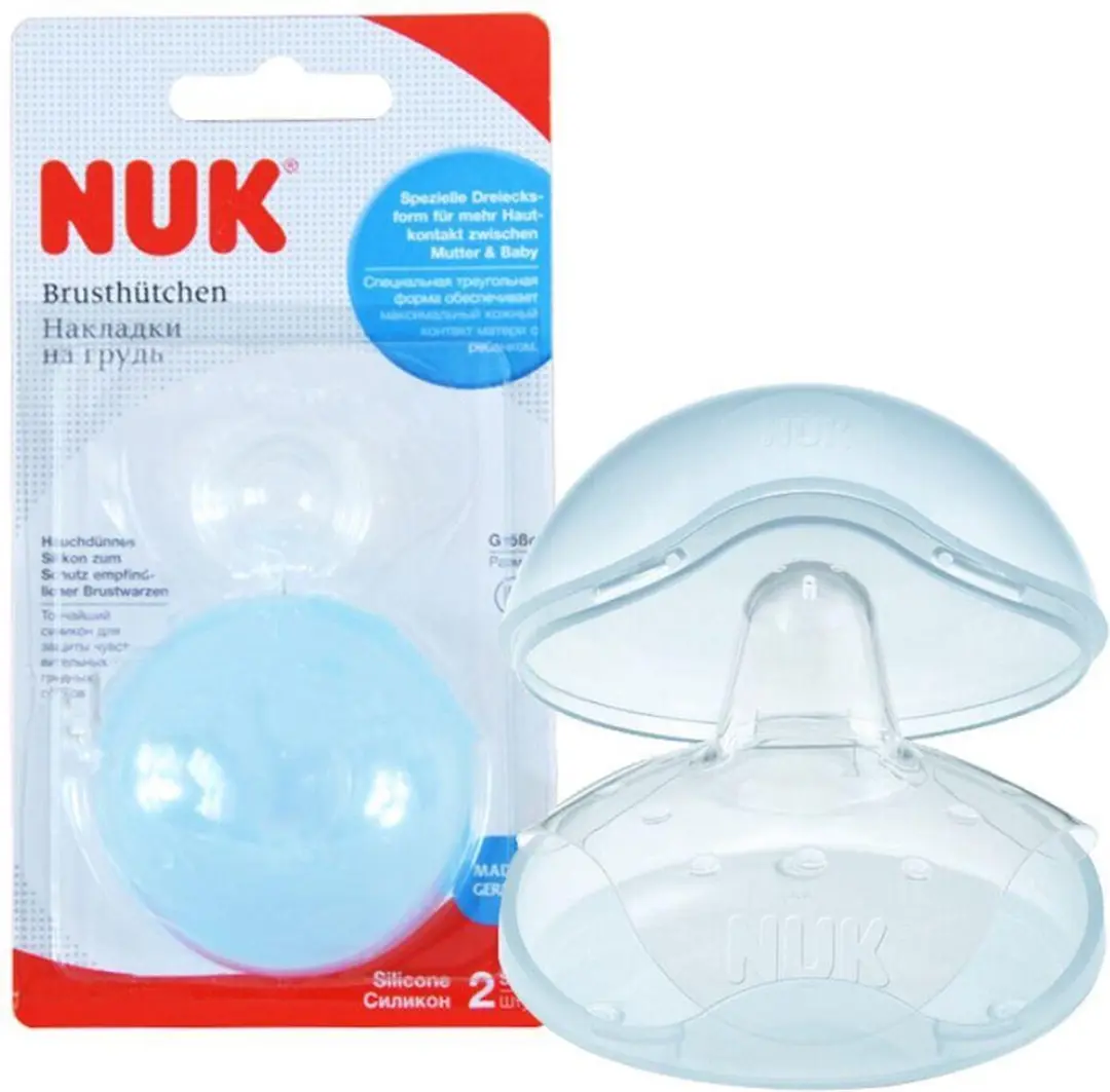 NUK Siliconen Tepelbeschermers M - 2 Stuks