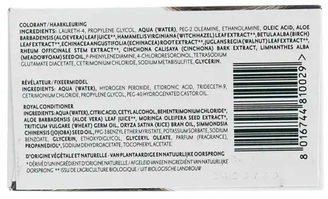 Herbatint Haarverf 6N Donker Blond 170ml - Grijs - afbeelding 6 van 6