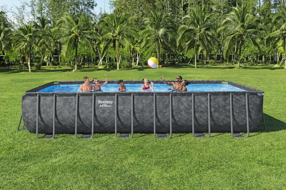 Bestway APX365 Bovengronds Zwembadset 732x366x132cm - 30.045L - Donkerblauw - afbeelding 6 van 6