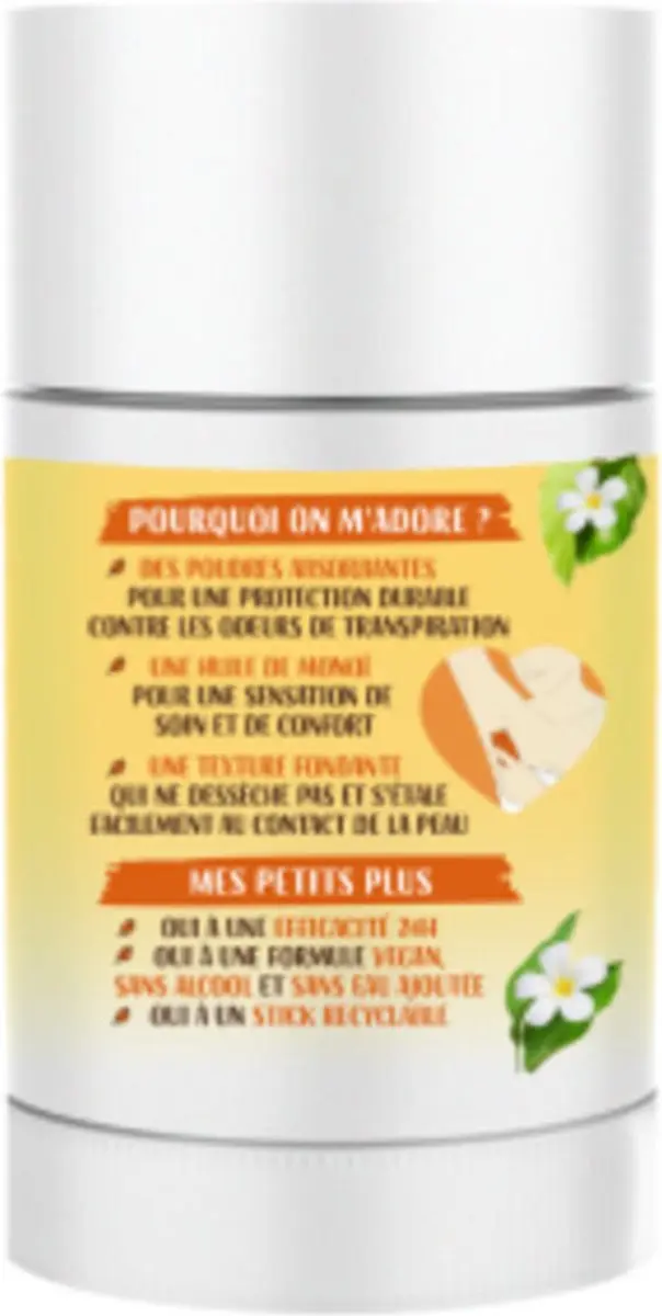 Lovea Solid Deodorant Tahiti Monoi - 3x50g