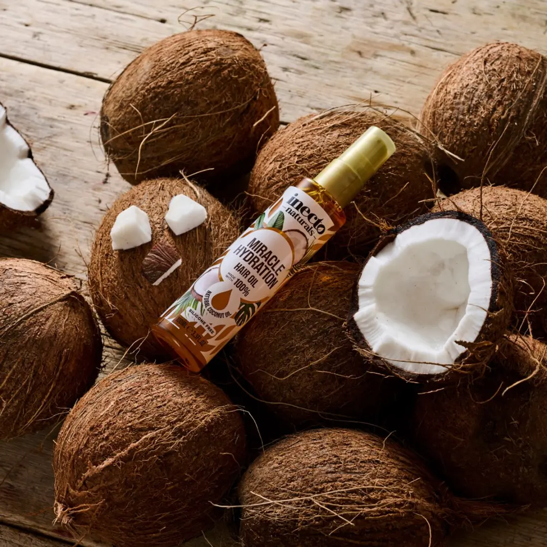 Inecto Naturals Miracle Hydration Coconut Hair Oil - 6x100ml