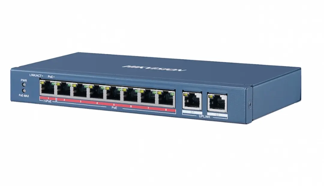 Hikvision DS-3E1310HP-EI 8-PoE Managed Switch