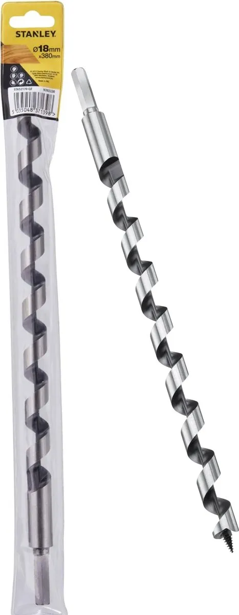Stanley Spiraalboor 18mm Hout