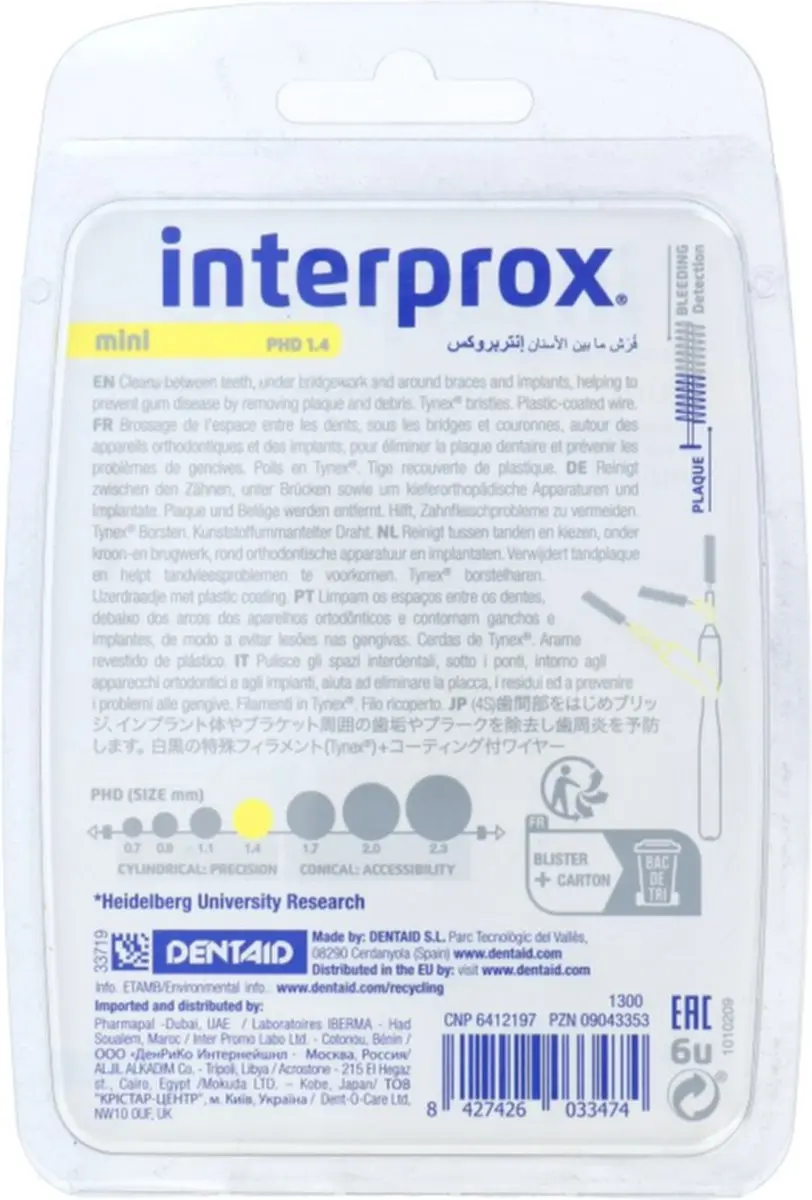 Interprox Mini PHD Geel 6 Ragers