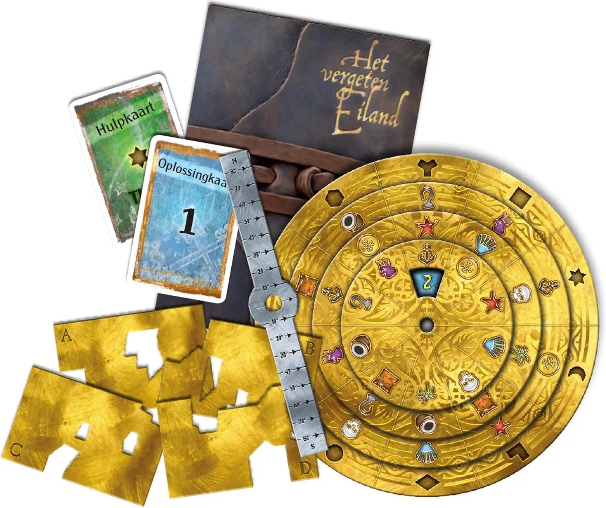 999 Games EXIT Het Vergeten Eiland - Escape Room Spel - 4 Spelers