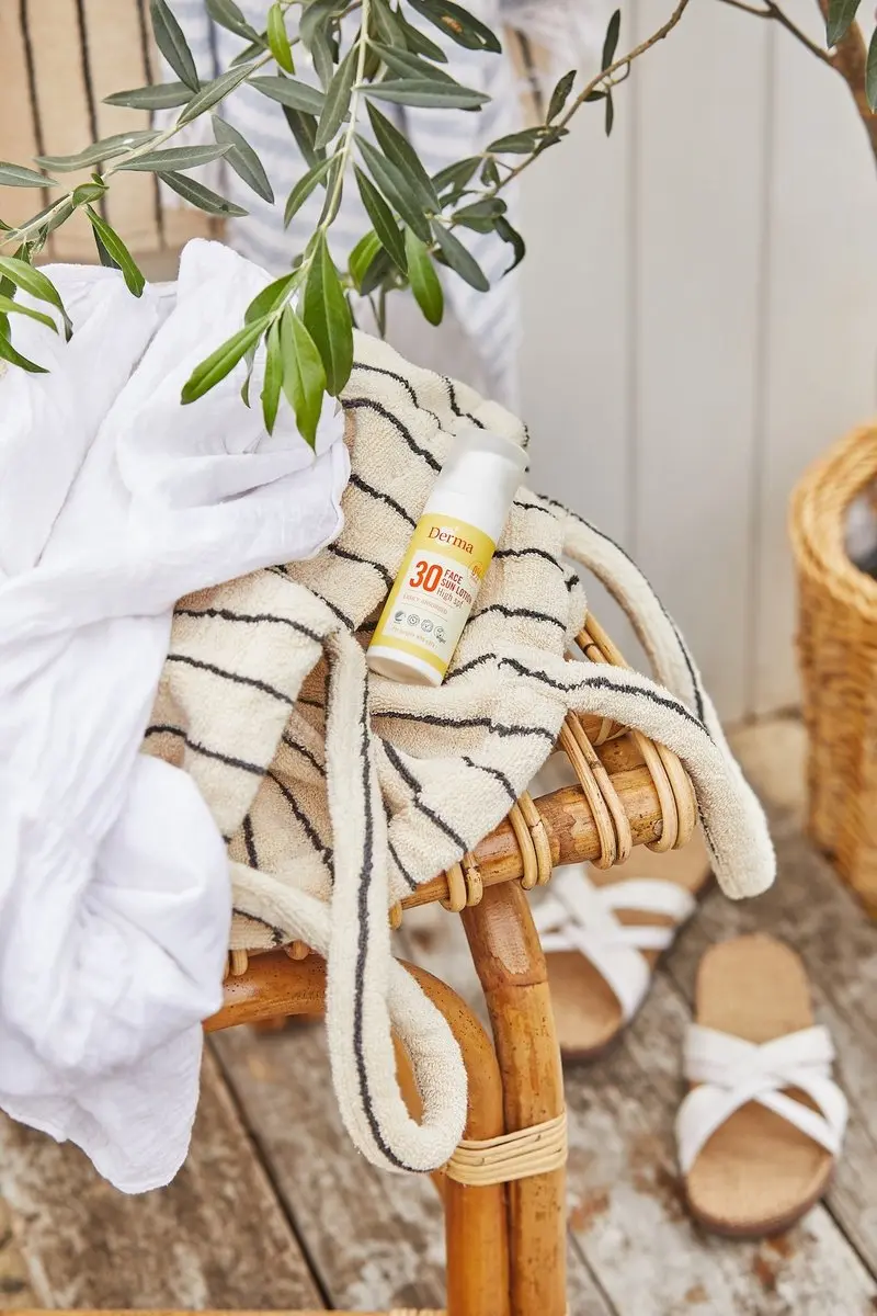 Derma Sun Gezichtszonnecrème SPF30 50ml - Waterbestendig - Parfumvrij