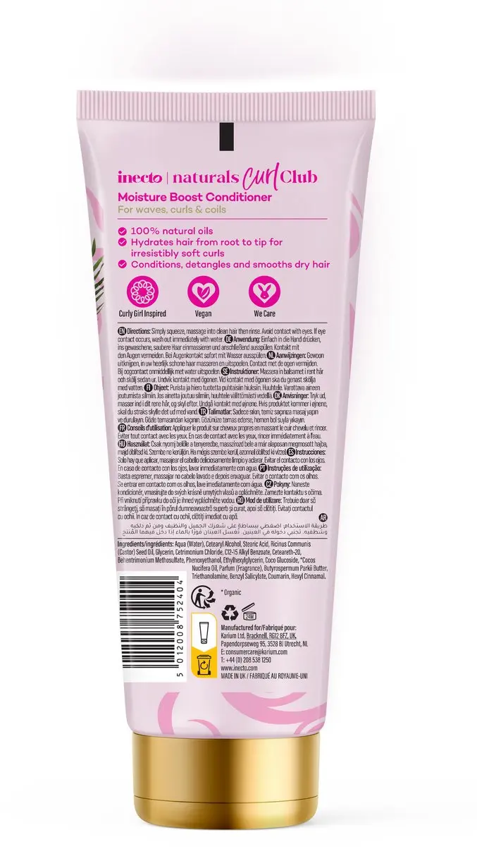 Inecto Curl Club Conditioner 6x250ml