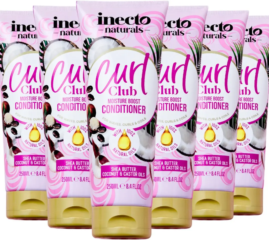 Inecto Curl Club Conditioner 6x250ml - afbeelding 6 van 6
