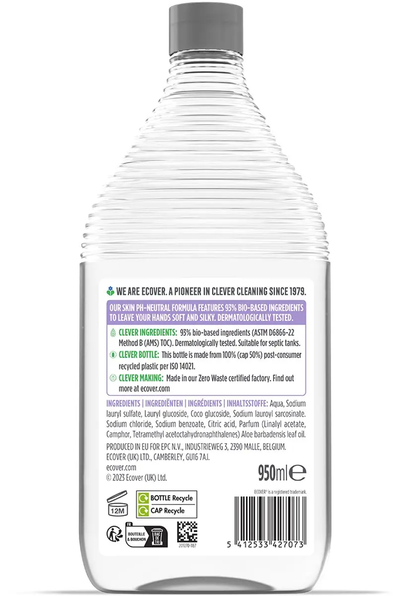Ecover Handzeep 950ml - Lavendel & Aloë Vera
