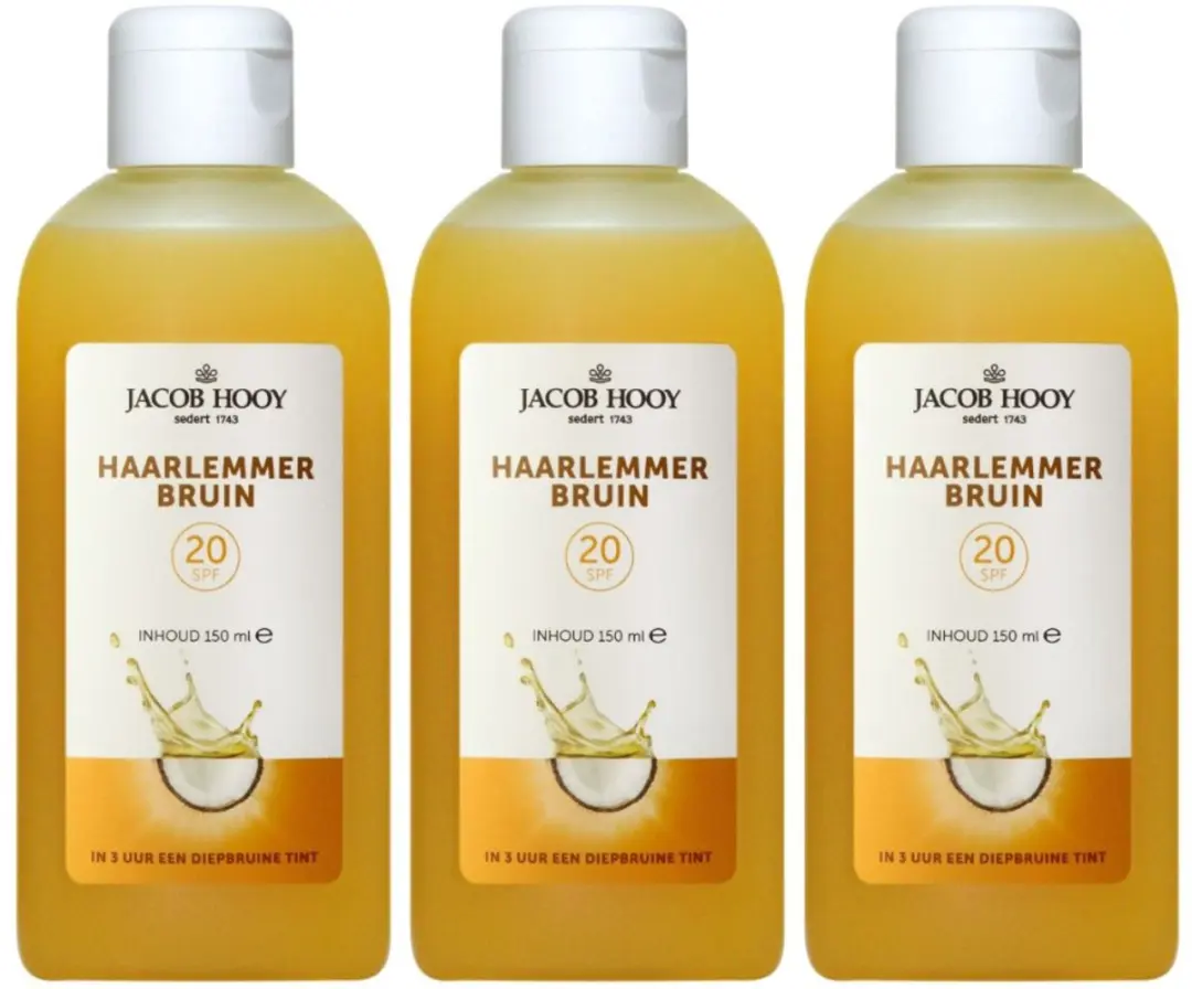 Jacob Hooy Haarlemmer Bruin Snelbruiner 150ml