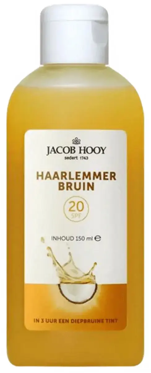 Jacob Hooy Haarlemmer Bruin Snelbruiner 150ml - 3 Stuks - afbeelding 6 van 6