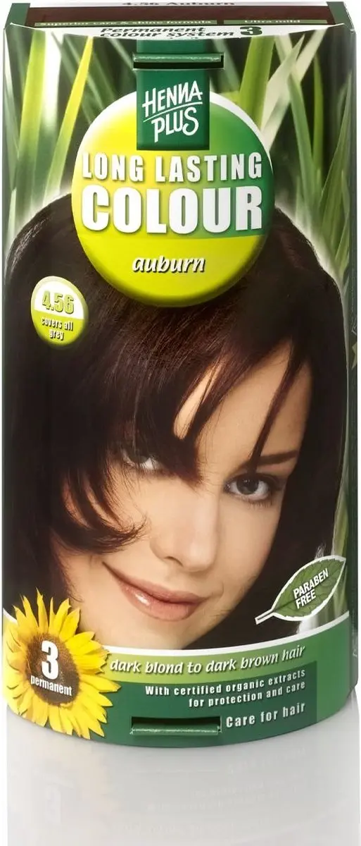 Hennaplus Long Lasting Colour Odstín 4.56 Kastanjebruin