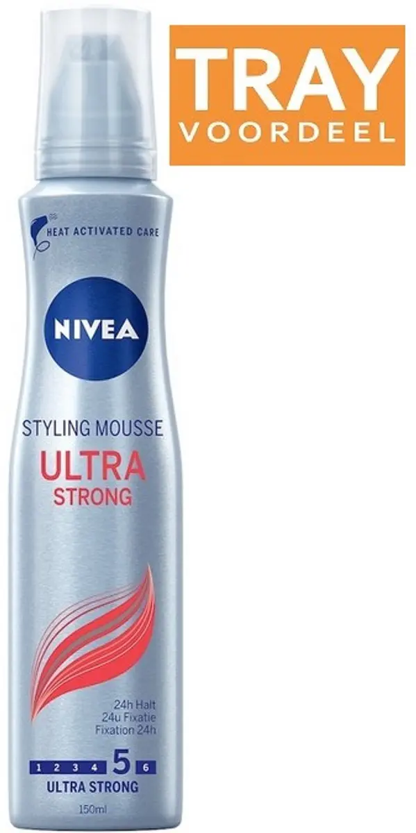 NIVEA Styling Mousse Ultra Strong 12x150ml