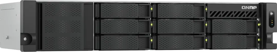 QNAP TS-855EU-8G NAS Server - 8TB - 2U Rack - Zwart - afbeelding 6 van 6