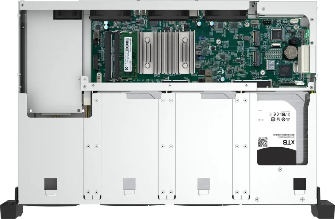 QNAP TS-855EU-8G NAS Server - 8TB - 2U Rack - Zwart