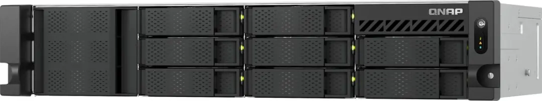 QNAP TS-855EU-8G NAS Server - 8TB - 2U Rack - Zwart