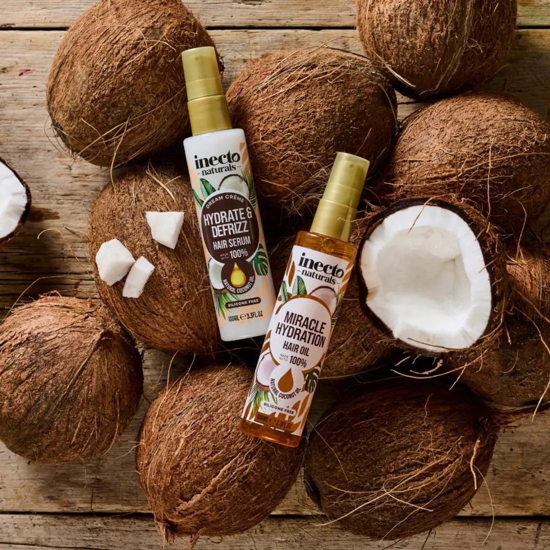 Inecto Naturals Hydrate & Defrizz Coconut Dream Haarserum 6x100ml