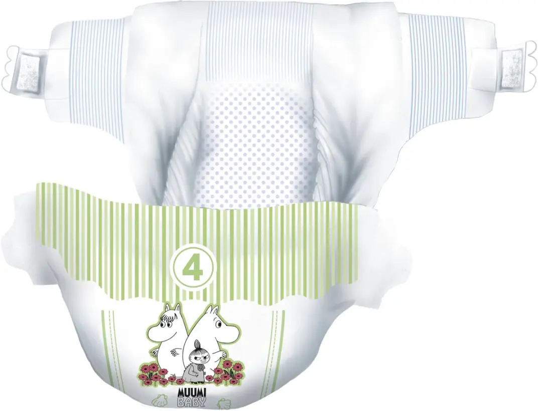 Moomin Baby Eco Wegwerpluiers Maat 4 - 126 Stuks