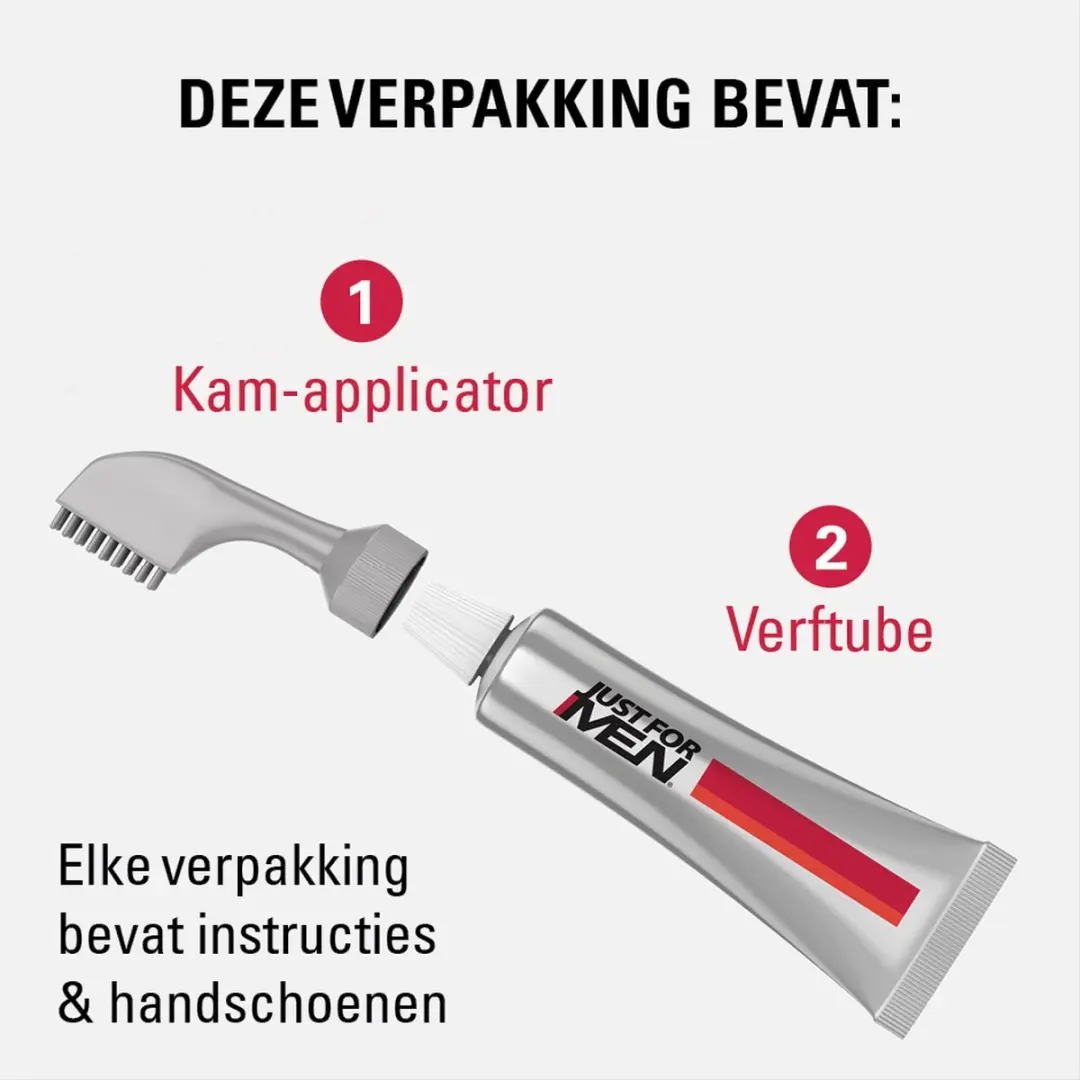 Just For Men Autostop Haarkleuring A55 Zwart - 35g