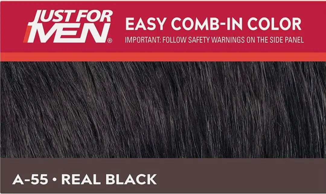 Just For Men Autostop Haarkleuring A55 Zwart - 35g