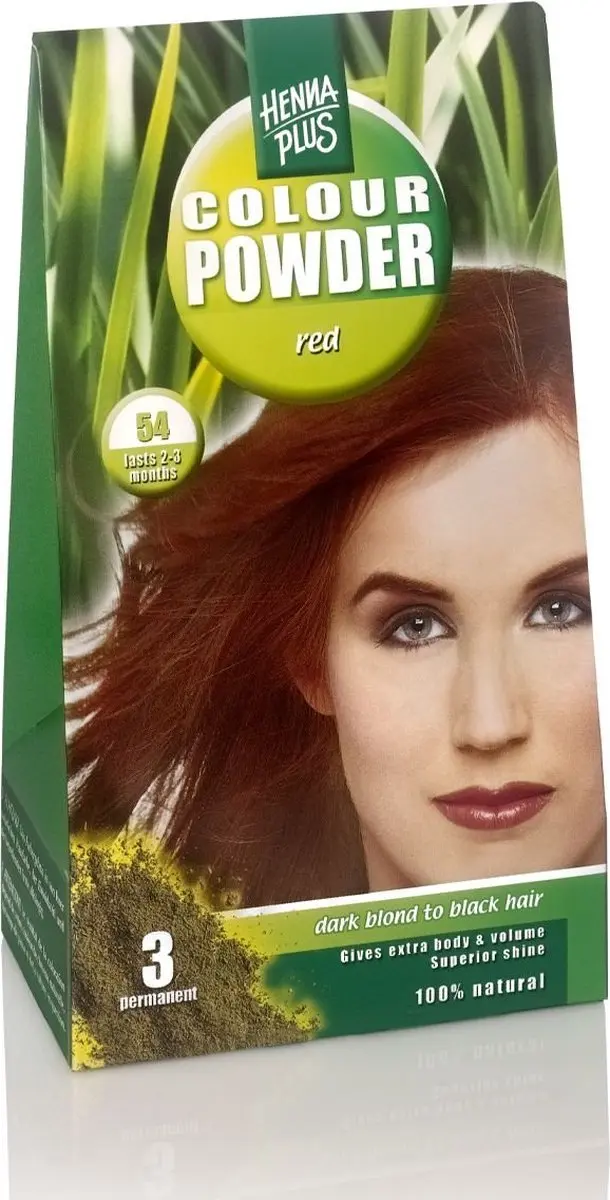 Hennaplus Col Poeder Rood 100g