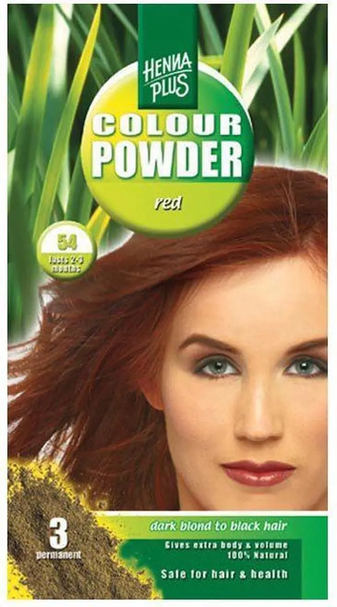 Hennaplus Col Poeder Rood 100g
