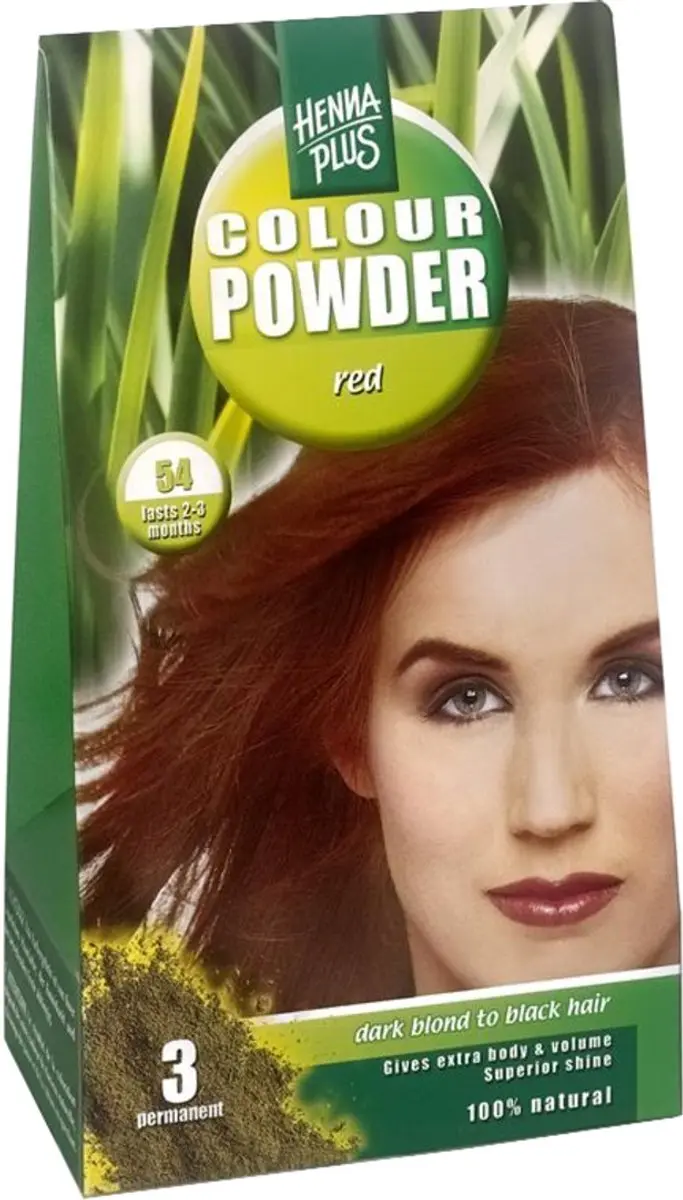 Hennaplus Col Poeder Rood 100g