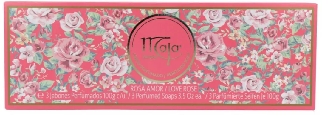 Maja Love Rose Zeep - 3x100g