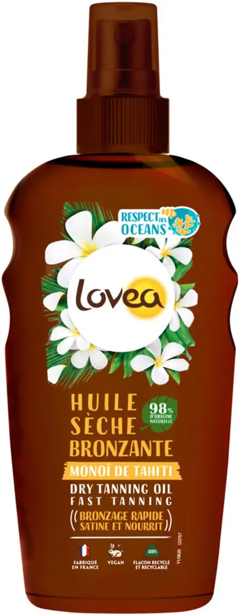 Lovea Sun Dry Oil Spray Bronzing 2x150ml