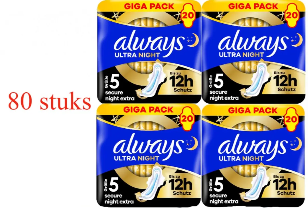 Always Ultra Secure Night Extra Maat 5