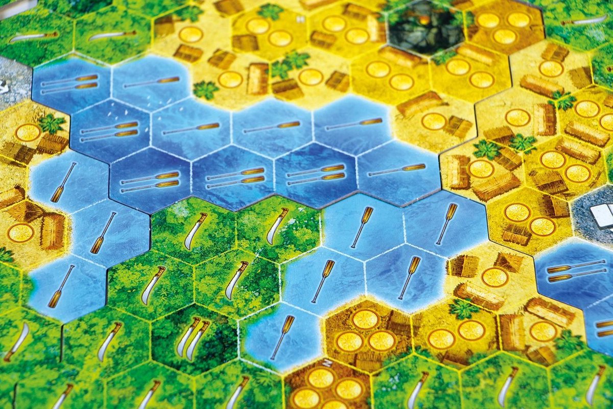 999 Games - De Zoektocht naar El Dorado - Bordspel -Basisspel - Familiespel - Gezelschapsspel