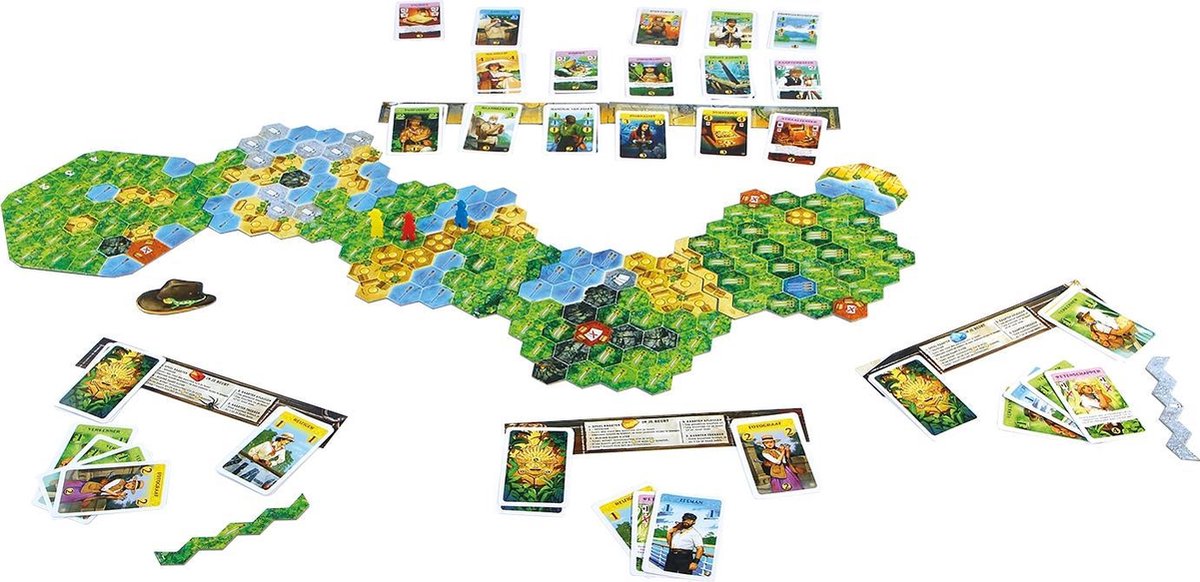 999 Games - De Zoektocht naar El Dorado - Bordspel -Basisspel - Familiespel - Gezelschapsspel