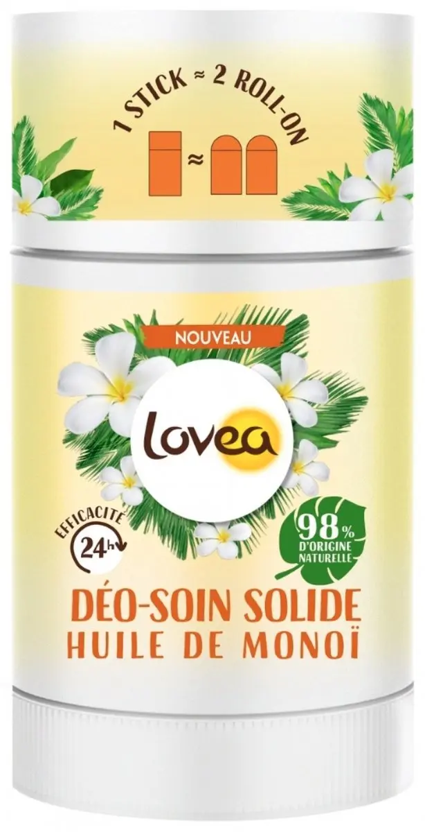 Lovea Solid Deodorant Tahiti Monoi 50g