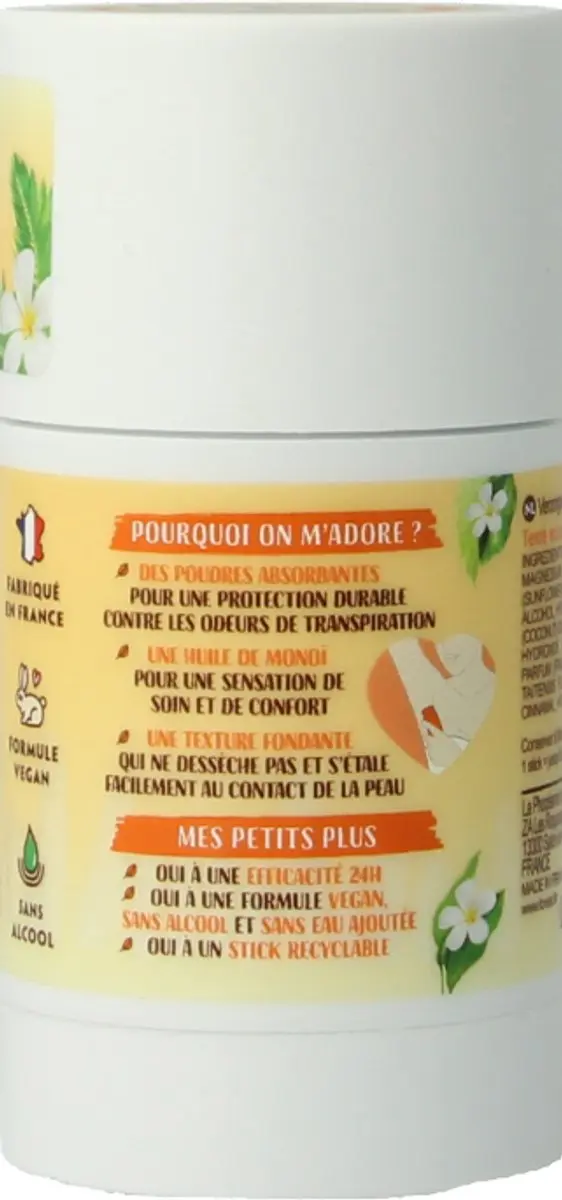 Lovea Solid Deodorant Tahiti Monoi 50g