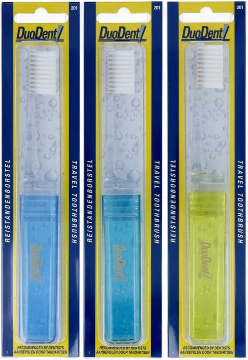 Duodent Reistandenborstel - Blauw