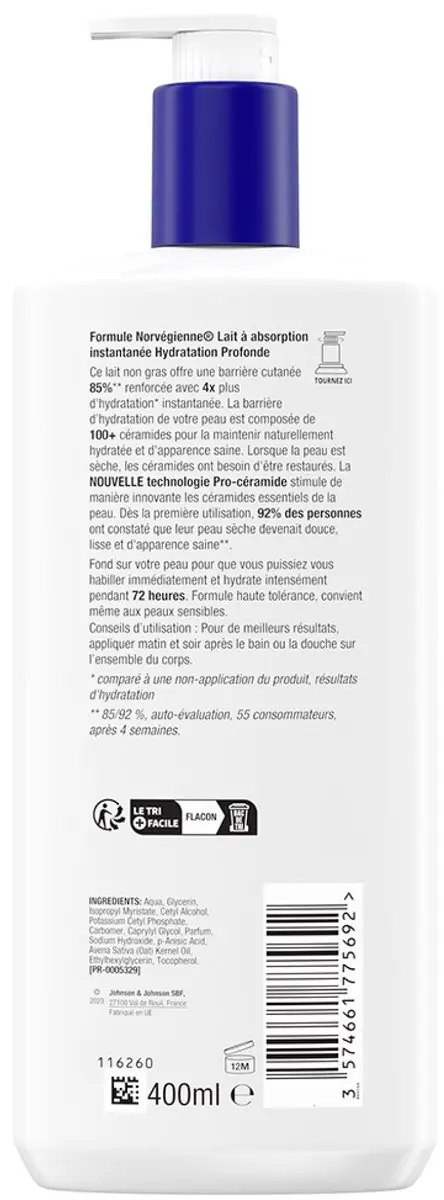 Neutrogena Deep Hydration 48hr Bodylotion 400ml
