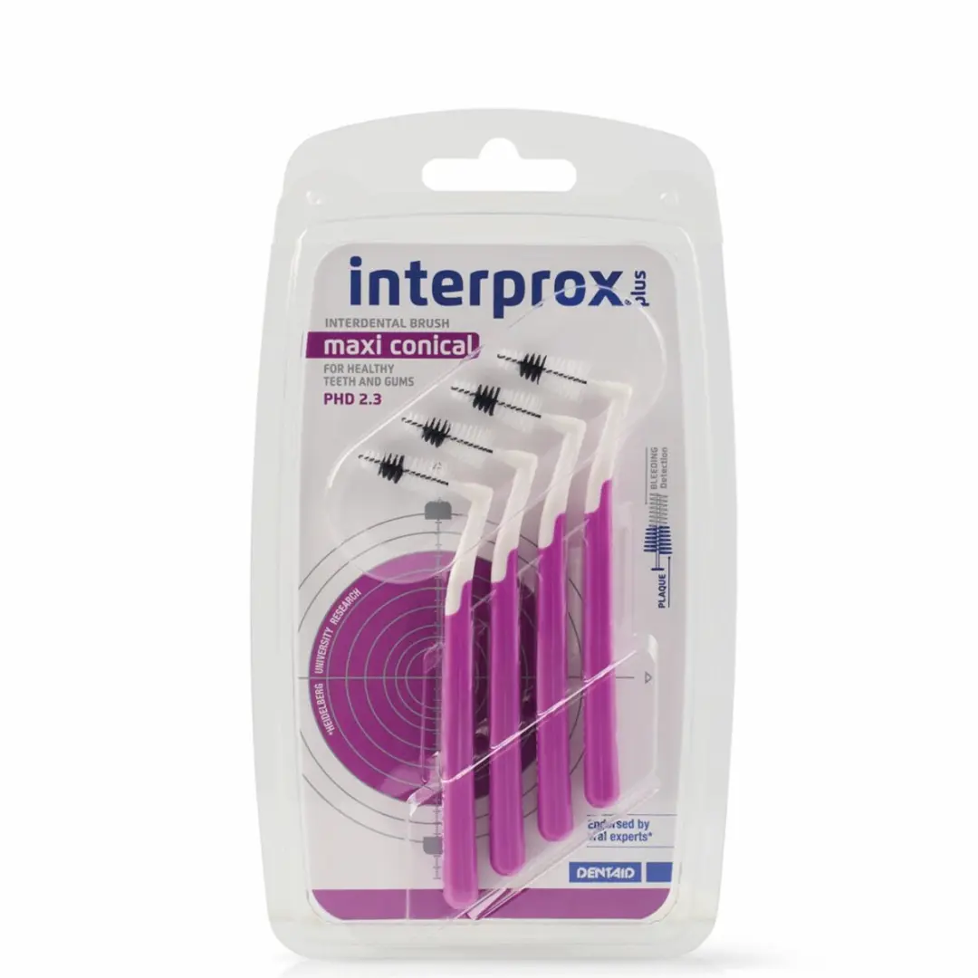 Interprox Ragers Plus Maxi Conical Paars 2,3mm - 12 Stuks