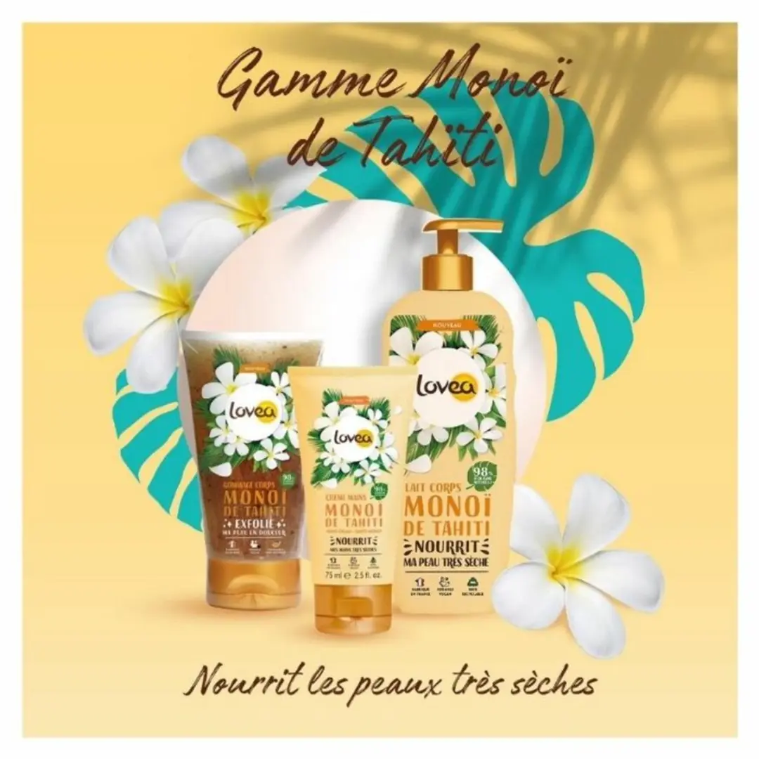 Lovea Body Scrub Tahiti Monoï - 2x150ml