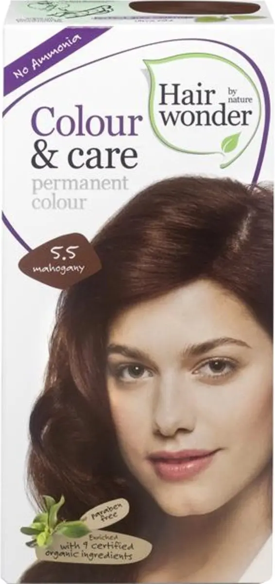 Hairwonder Colour & Care 5.5 Mahogany Permanent Haarkleuring 100ml